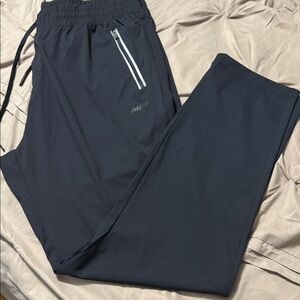 Men's Black Joggers with Reflective Detail